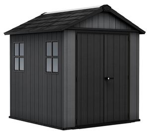 Keter Newton Plus 7×7,5 — záhradný domček, sivý