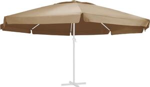 Maison Exclusive – náhradný poťah na slnečník, farba taupe, 610 cm