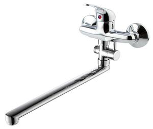 Vaňová batéria do bytového jadra FORUM s keramickým prepínačom, 150mm