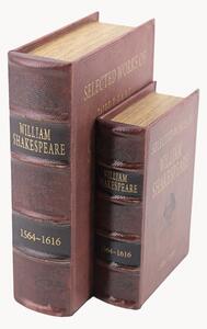 Úložné škatuľe William Shakespear, 2 ks