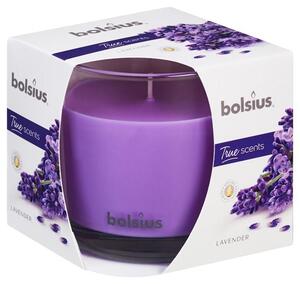 Sviecka bolsius Jar True Scents 95/95 mm, levanduľa