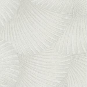 Vliesové tapety na stenu GMK Fashion for walls 5 10525-38, rozmer 10,05 m x 0,53 m, 3D twill biely na krémovom podklade, Erismann
