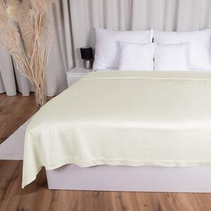 Biante Zamatový prehoz na posteľ Velvet Prémium SVP-003 Smotanový 140x200 cm