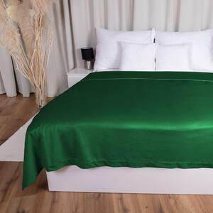 Biante Zamatový prehoz na posteľ Velvet Prémium SVP-032 Zelený 140x200 cm