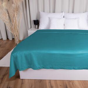 Biante Zamatový prehoz na posteľ Velvet Prémium SVP-035 Tyrkysovo modrý 140x200 cm