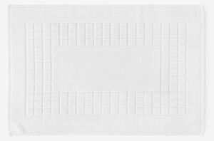 Goldea kúpeľňová froté predložka mozaika – biela 50 x 70 cm