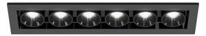 LED2 2560253 RIVA MINI 6 zápustné svietidlo čierne