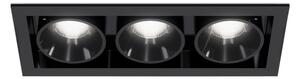 LED2 2560753 RIVA MAXI 3 zápustné svietidlo čierne