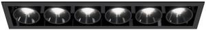 LED2 2560853 RIVA MAXI 6 zápustné svietidlo čierne