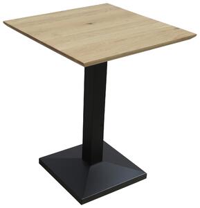 JEDÁLENSKÝ STÔL, dub, čierna, farba duba, 60/60/75 cm Linea Natura - Obývacie zostavy