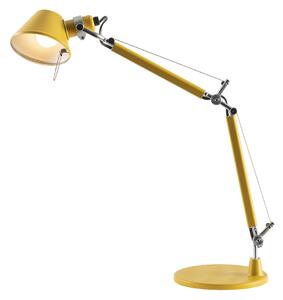 Stolové Lampa Artemide, Tolomeo Micro, Žltá, Pracovňa, Kov, Dizajnový