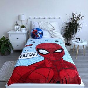 JERRY FABRICS Deka mikroflanel Spiderman Polyester, 100/150 cm