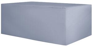 Ochranná plachta na záhradný nábytok sivá PVC polyester 255 x 180 x 70 cm kryt proti dažďu