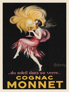 Umelecká tlač Cognac Monnet (Vintage Alcohol Ad) - Leonetto Cappiello, (30 x 40 cm)