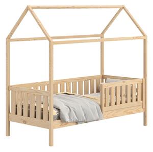 Detská domčeková posteľ Nemos - 70x140 cm - borovica