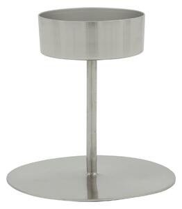 Kovový svietnik Anit Silver 10 cm
