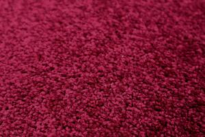 Vopi koberce Kusový koberec Eton vínovo červený kvetina - 120x120 kvietok cm