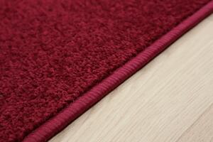 Vopi koberce Kusový koberec Eton vínovo červený štvorec - 60x60 cm