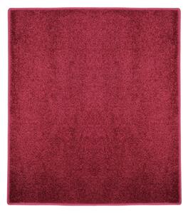 Vopi koberce Kusový koberec Eton vínovo červený štvorec - 100x100 cm