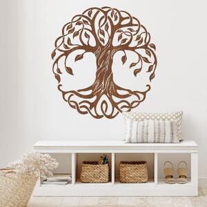 INSPIO-výroba darčekov a dekorácií - Dekorácia na stenu do chodby a spálne, drevený strom života