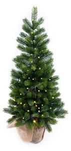 Umelý vianočný stromček 100% 3D Mini Smrek 60cm LED30