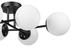 Brilagi - Prisadený luster MALONY 6xE14/20W/230V čierny