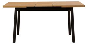 Rozkladací jedálenský stôl (pre 6 osôb) Oleander (Čierna). Vlastná spoľahlivá doprava až k Vám domov. 1073393