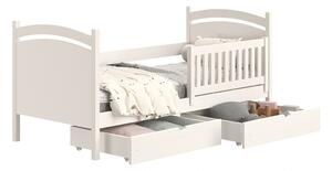Detská posteľ s tabuľou Amely - Farba Biely, rozmer 90x190