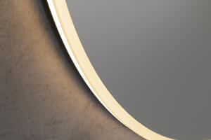 Sapho VISO okrúhle zrkadlo s LED osvetlením ø 80cm, senzor, 2700-6500K