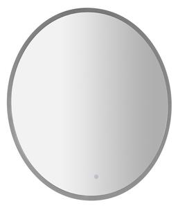 Sapho VISO okrúhle zrkadlo s LED osvetlením ø 80cm, senzor, 2700-6500K