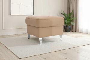 TABURETKA, koža, 58/48/58 cm Sit & More - Kreslá, Online Only