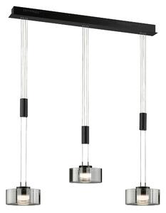 ZÁVESNÉ LED SVIETIDLO, 100/20/160 cm Fischer & Honsel - Online Only bytové doplnky, Online Only