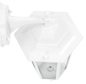 Vonkajšie nástenné svietidlo 1xE27/60W/230V IP44 biela