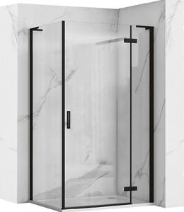 Sprchovací Kút Rea Hugo 100X80 Black
