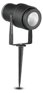 LED Vonkajšia lampa LED/12W/230V 3000K čierna IP65