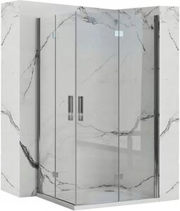 Sprchovací Kút Rea Molier Double 80X80 Chrome