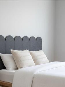 Sinsay - Filcové nástenné panely 5 pack - tmavosivá