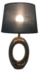 RABALUX 74063 Dalora stolná lampička V390mm 1xE14 bronzová, čierna