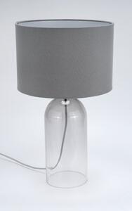RABALUX 74048 Luxin stolná lampička V450mm 1xE14 tónované sklo, šedá