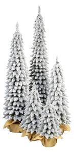 Dekorstudio Umelý Vianočný stromček Smrek štíhly zasnežený 60cm