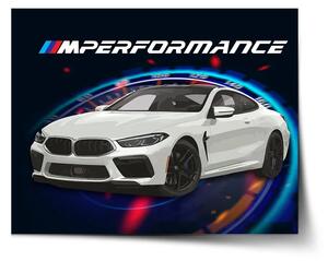 Sablio Plagát MPERFORMANCE Tachometer - 60x40 cm