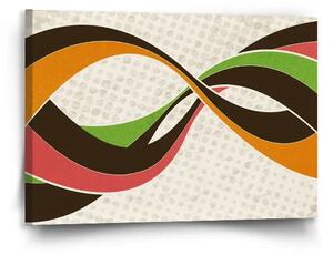 Sablio Obraz Retro abstrakcia - 90x60 cm
