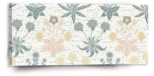 Sablio Obraz Sivé kvetiny - 110x50 cm