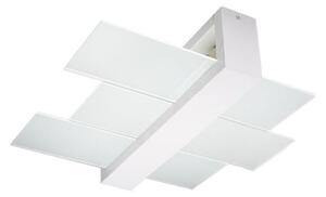 Sollux SL.0078 - Stropné svietidlo FENIKS 2 2xE27/60W/230V biela