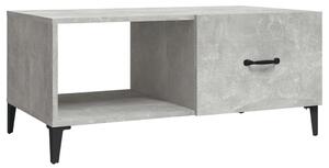 Konferenčný stolík betónovo sivý 90x50x40 cm kompozitné drevo