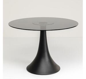 Grande Possibilita stôl z dymového skla Ø110 cm