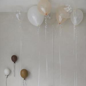 Dekorácia na stenu keramický balónik ByON - bordový