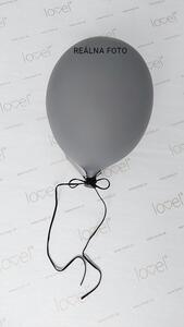Dekorácia na stenu keramický balónik ByON - šedý