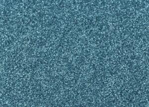Breno Metrážny koberec LAZIO HEATHER 85, šíře role 500 cm, modrá
