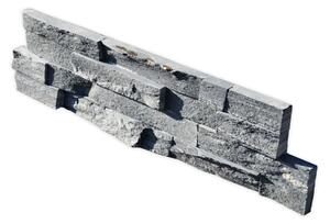 Alfistone kamenný obklad, černá břidlice BL002, tloušťka 2 - 3 cm, rozměry: 15 x 60 cm